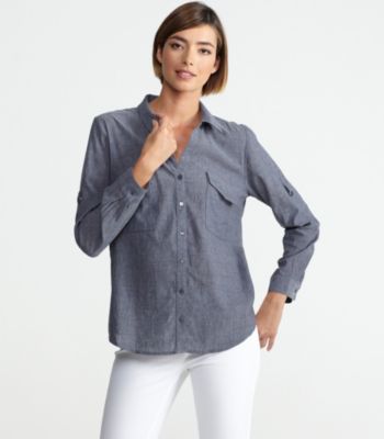 Classic Collar Shirt in Breezy Chambray