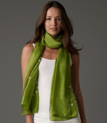 Silk Double-Circle Shibori