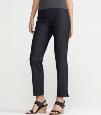 Slim Ankle Pant in Lightweight Organic Denim