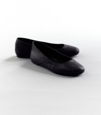Kind II Ballet Flat in Italian Burnished Leather
