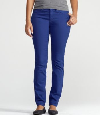 Skinny Jean in Garment-Dyed Organic Cotton Stretch Twill