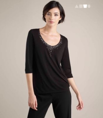 Stretch Silk Jersey with Shimmer