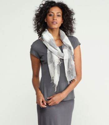 Scarf in Handloomed Ethiopian Airy Stripe