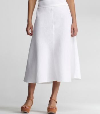 Plus Size Linen Skirt 102