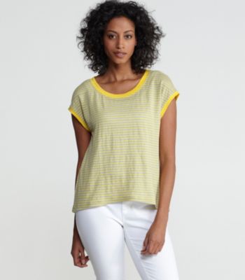 Linen Jersey Stripe