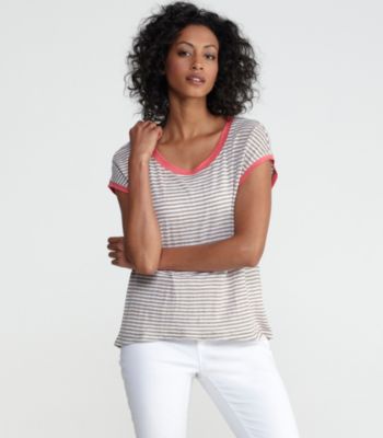 Linen Jersey Stripe