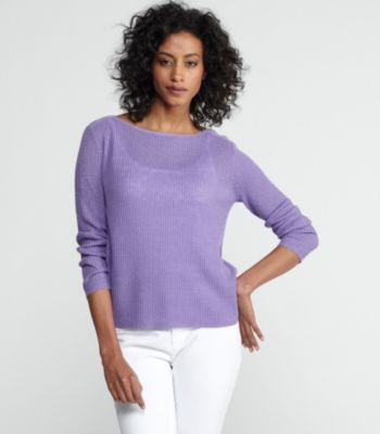 Lightweight Linen Rib