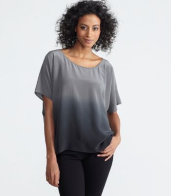 Ombre Crepe de Chine