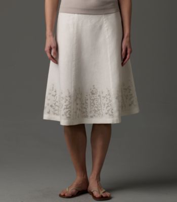Organic Linen with Sequins