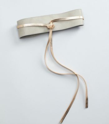 Obi Belt in Italian Leather