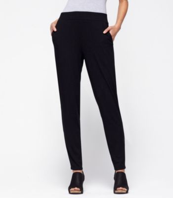 Petite Slouchy Pant in Viscose Jersey