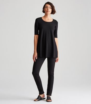 Skinny Jean in Viscose Stretch Ponte