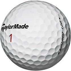 TaylorMade TP Red golf ball