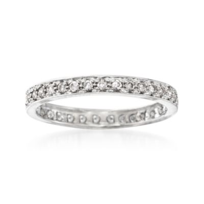 .30 ct. t.w. Diamond Eternity Band In 14kt White Gold &mdash; Alt Image 1