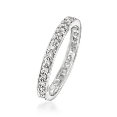 .30 ct. t.w. Diamond Eternity Band In 14kt White Gold &mdash; Alt Image 2