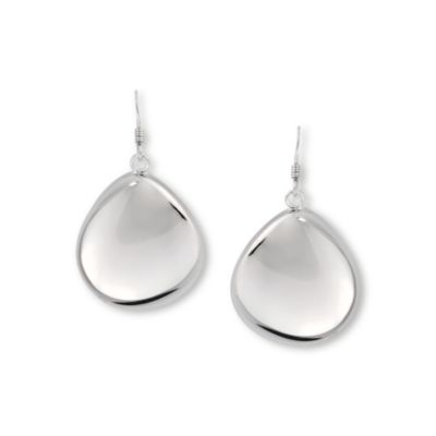 Sterling Silver Teardrop Dangle Earrings  &mdash; Alt Image 1