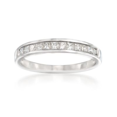 .50 ct. t.w. Diamond Wedding Band In 14kt White Gold &mdash; Alt Image 1