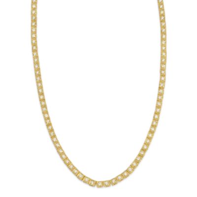 2.45 ct. t.w. Diamond Square-Link Necklace In 14kt Yellow Gold. 16" &mdash; Alt Image 1