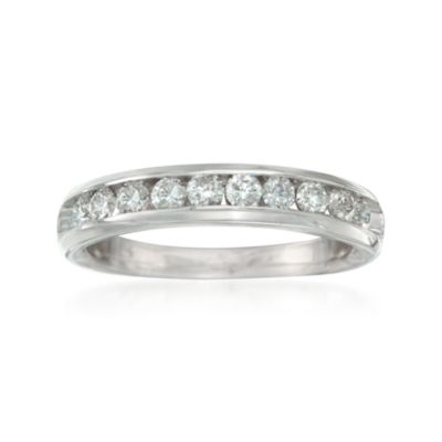 .50 ct. t.w. Diamond Band In 14kt White Gold &mdash; Alt Image 1