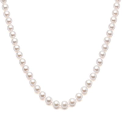 6-6.5mm Akoya Pearl Necklace With 14kt Yellow Gold Clasp &mdash; Alt Image 1
