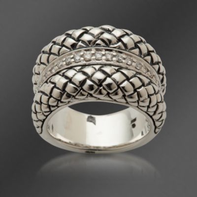 Scott Kay.29 ct. t.w. Diamond Band Ring In Sterling Silver. Size 7 &mdash; Alt Image 1