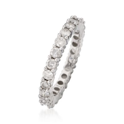 1.75 ct. t.w. Diamond Eternity Band In 18kt White Gold &mdash; Alt Image 2