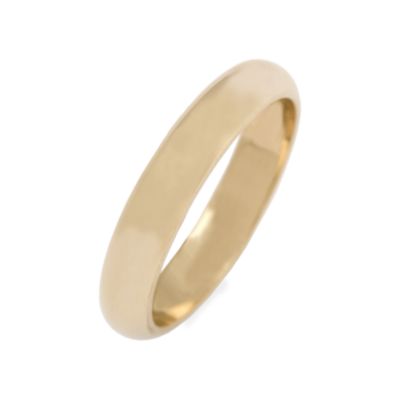 Women's 14kt Yellow Gold 4mm Wedding Band &mdash; Alt Image 2