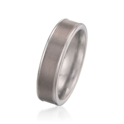 Men's Tungsten Carbide 10mm Wedding Band &mdash; Alt Image 2