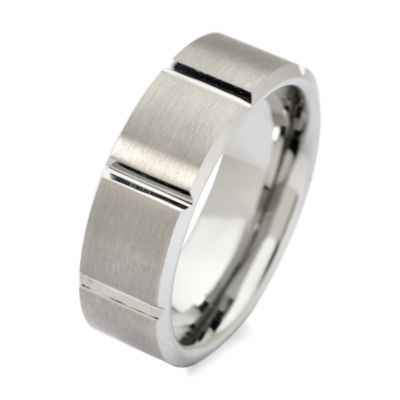 Men's Tungsten Carbide 10mm Wedding Band &mdash; Alt Image 2