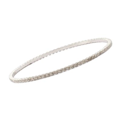 .30 ct. t.w. Diamond Bangle Bracelet In Sterling Silver &mdash; Alt Image 1