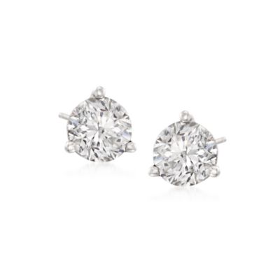 1.50 ct. t.w. Round Diamond Martini Stud Earrings In Platinum &mdash; Alt Image 1