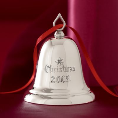 2009 Reed & Barton Annual Sterling Silver Bell Ornament - 25th Edition &mdash; Alt Image 1
