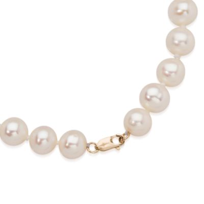 Ross-Simons Signature 6.5-7mm Cultured Pearl Necklace With 14kt Yellow Gold Clasp. 18" &mdash; Alt Image 2