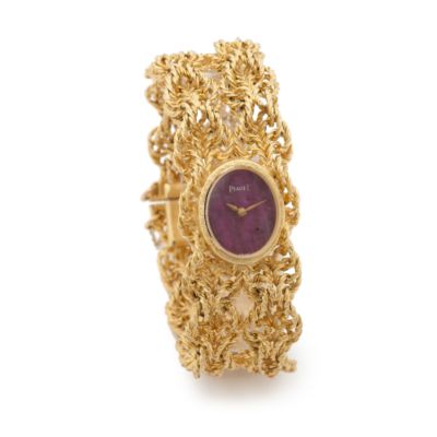 C. 1960 Vintage Piaget Women's Watch In 18kt Yellow Gold. 6.5 &mdash; Alt Image 1