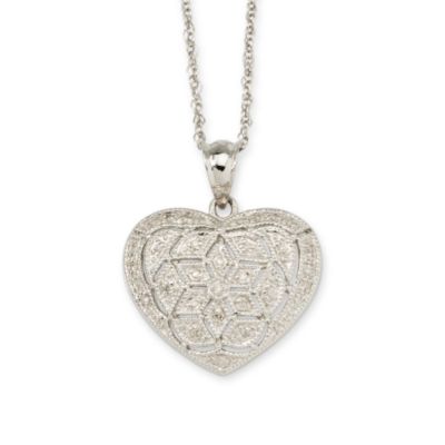 .10 ct. t.w. Diamond Necklace In 14kt White Gold &mdash; Alt Image 1