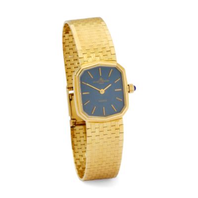 C. 1980 Vintage Baume & Mercier Women's Watch In 18kt Yellow Gold. 6.75" &mdash; Alt Image 1