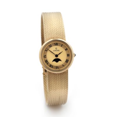 C. 1980 Vintage Concord Women's Watch In 14kt Yellow Gold. 7" &mdash; Alt Image 1