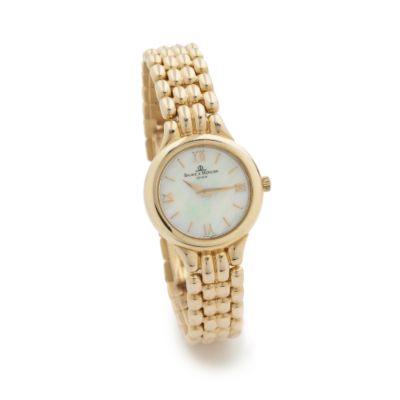 C. 1990 Baume & Mercier Women's Watch In 14kt Yellow Gold. 6.5" &mdash; Alt Image 1
