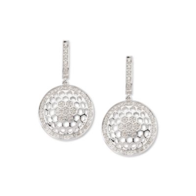 .20 ct. t.w. Diamond Drop Earrings In 14kt White Gold  &mdash; Alt Image 1