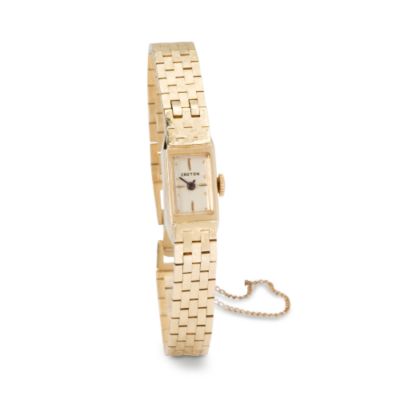C. 1970 Vintage Women's Croton Watch In 14kt Yellow Gold. 6.75" &mdash; Alt Image 1