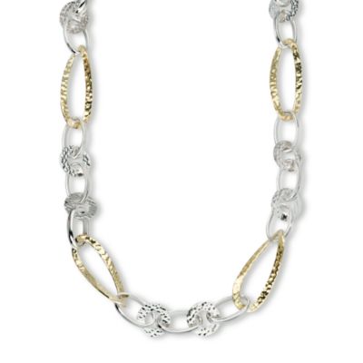 Italian Two-Tone Necklace &mdash; Alt Image 1