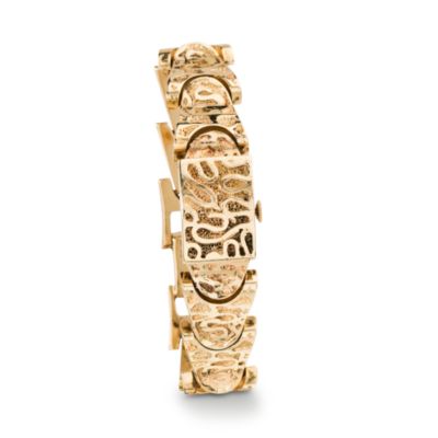 C.1950 Vintage Cartel Women's Covered Watch In 14kt Yellow Gold. 6.75" &mdash; Alt Image 1