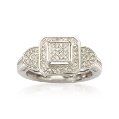 .25 ct. t.w. Diamond Ring In Sterling Silver &mdash; Alt Image 1
