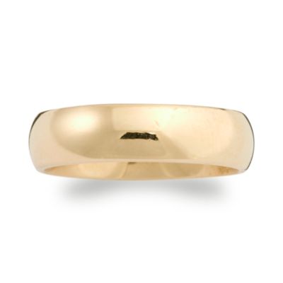 C. 1990 Vintage Tiffany & Co. Comfort-Fit Wedding Band In  18kt Yellow Gold. Size 10 &mdash; Alt Image 1