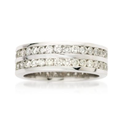 2.00 ct. t.w. Diamond Eternity Band Ring In 14kt White Gold &mdash; Alt Image 1