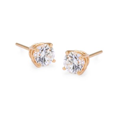1.40 ct. t.w. Round Diamond Stud Earrings In 14kt Yellow Gold &mdash; Alt Image 1