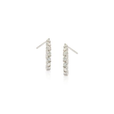 C. 1990 Vintage Tiffany & Co. 1.00 ct. t.w. Diamond Earrings In Platinum &mdash; Alt Image 1