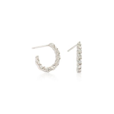 C. 1990 Vintage Tiffany & Co. 1.00 ct. t.w. Diamond Earrings In Platinum &mdash; Alt Image 2