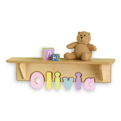 Personalized Name Shelf &mdash; Alt Image 1