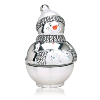 Musical Revolving Silver Plate Figurine &mdash; Alt Image 2